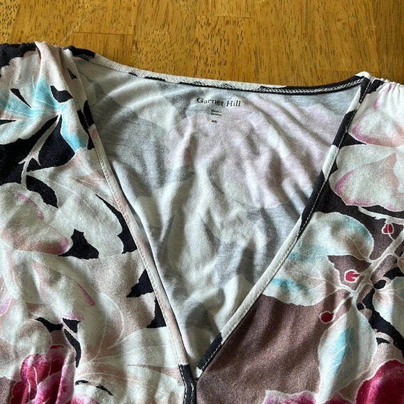 Garnet Hill tiered maxi dress, size XS. This dress is in very good condition. - Picture 3 of 4